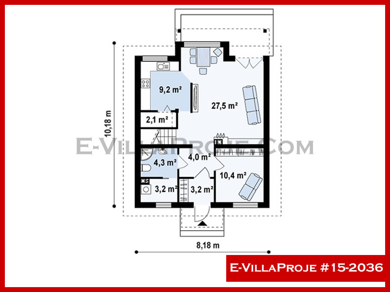 Ev Villa Proje #15 - 2036 Detay 2