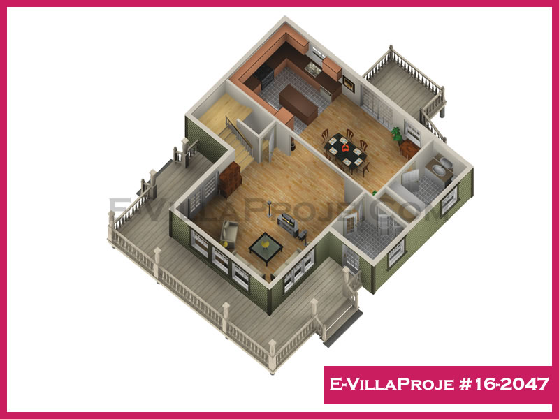 Ev Villa Proje #16 - 2047 Detay 4