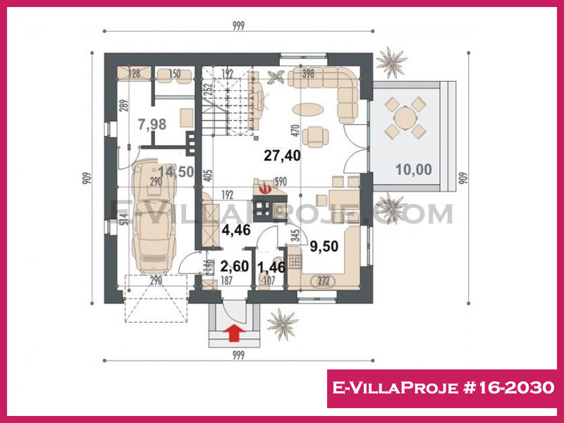 Ev Villa Proje #16 - 2030 Detay 2