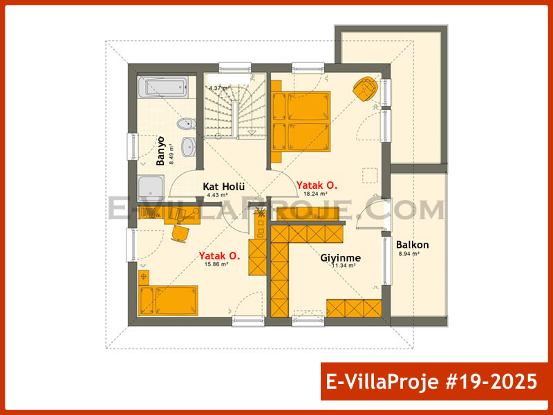 Ev Villa Proje #19 - 2025 Detay 3