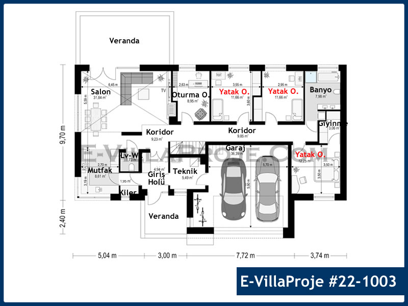 Ev Villa Proje #22 - 1003 Detay 2