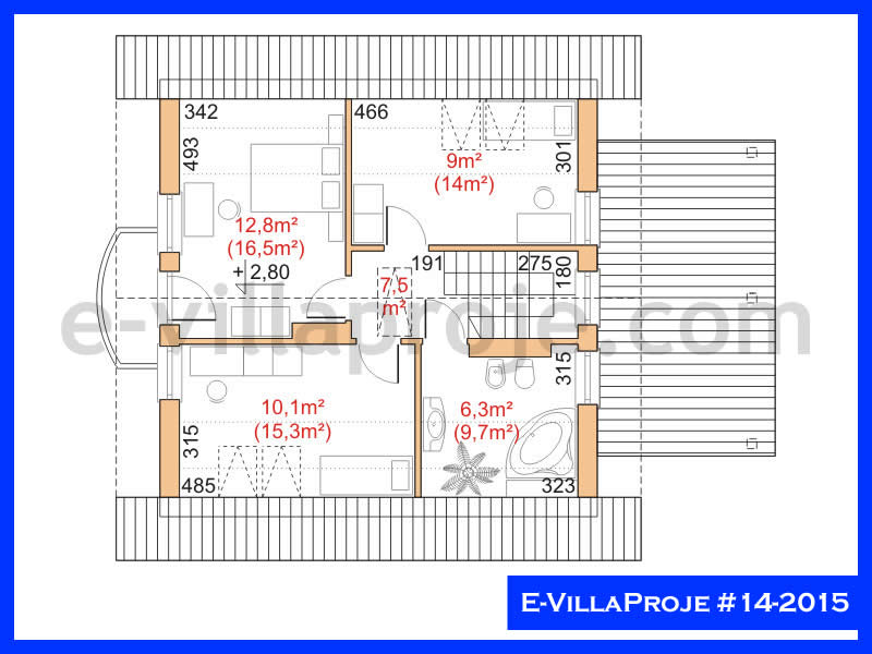 Ev Villa Proje #14 - 2015 Detay 3