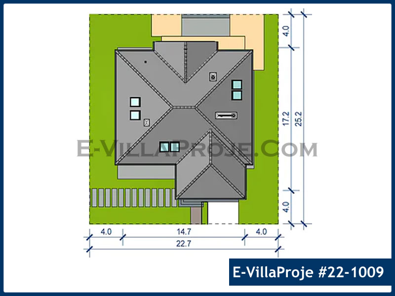 Ev Villa Proje #22 - 1009 Detay 10