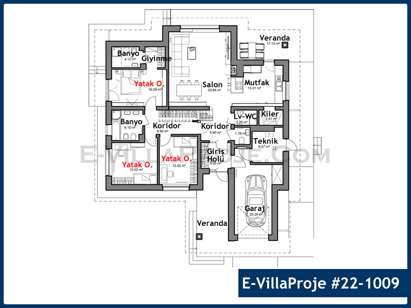 Ev Villa Proje #22 - 1009 Detay 2