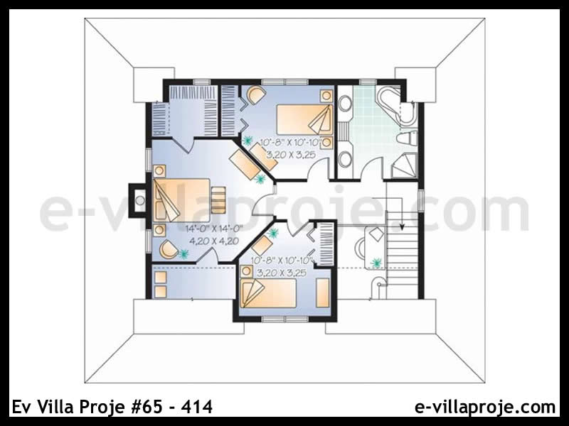 Ev Villa Proje #65 - 414 Detay 3