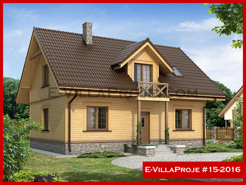 Kapaklı, Tekirdağ Ev Villa Proje #15 - 2016 Anahtar Teslim Çelik Villa