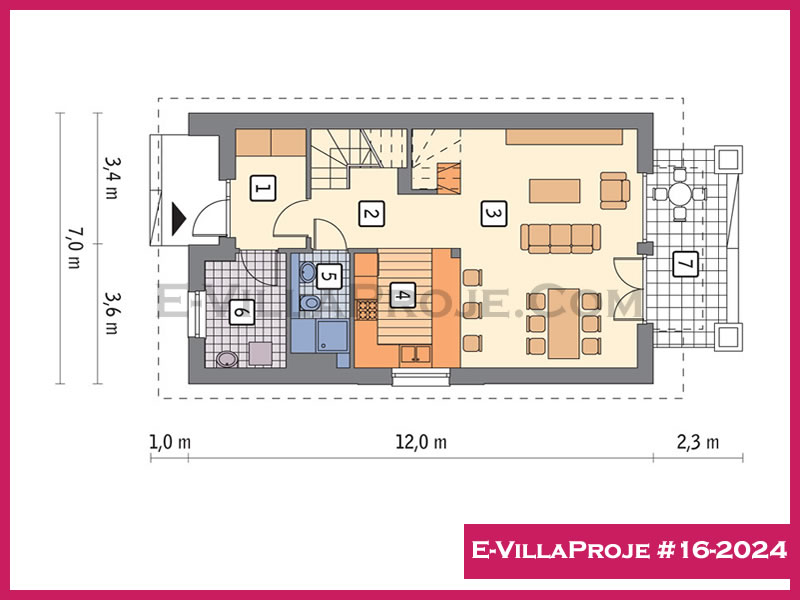 Ev Villa Proje #16 - 2024 Detay 2