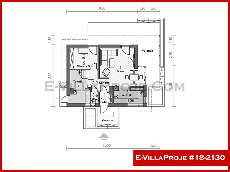 Ev Villa Proje #18 - 2130 Detay 2