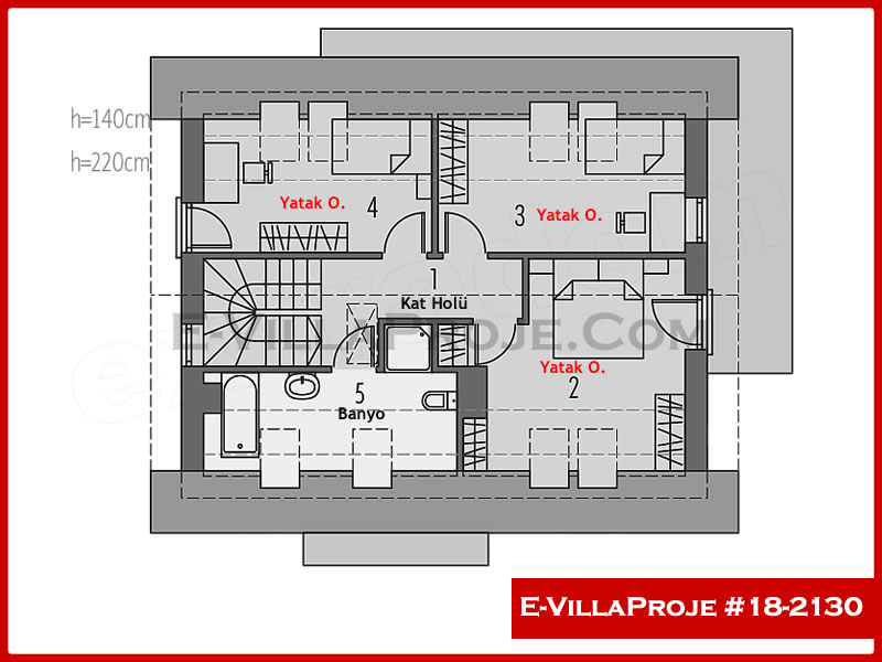 Ev Villa Proje #18 - 2130 Detay 3
