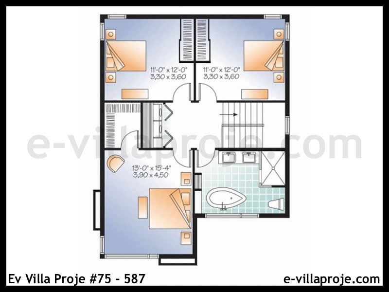 Ev Villa Proje #75 - 587 Detay 3