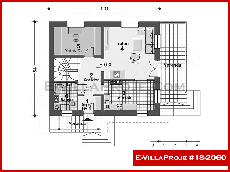 Ev Villa Proje #18 - 2060 Detay 2