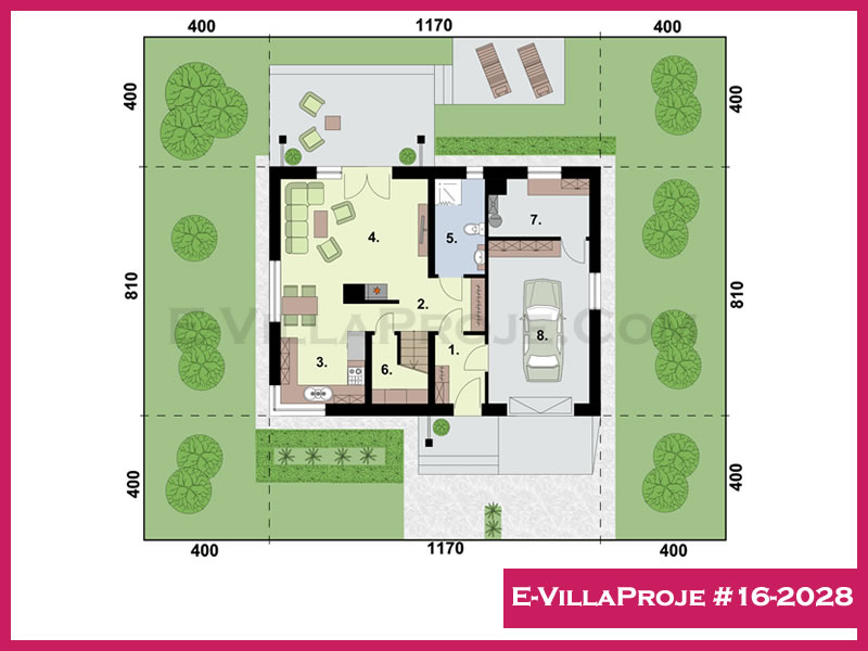 Ev Villa Proje #16 - 2028 Detay 2
