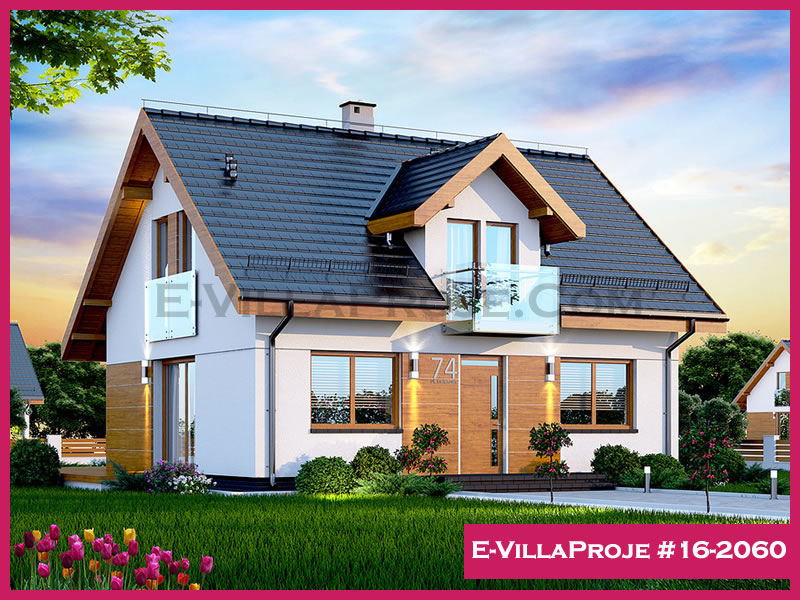 Merkez, Bitlis Ev Villa Proje #16 - 2060 Anahtar Teslim Çelik Villa