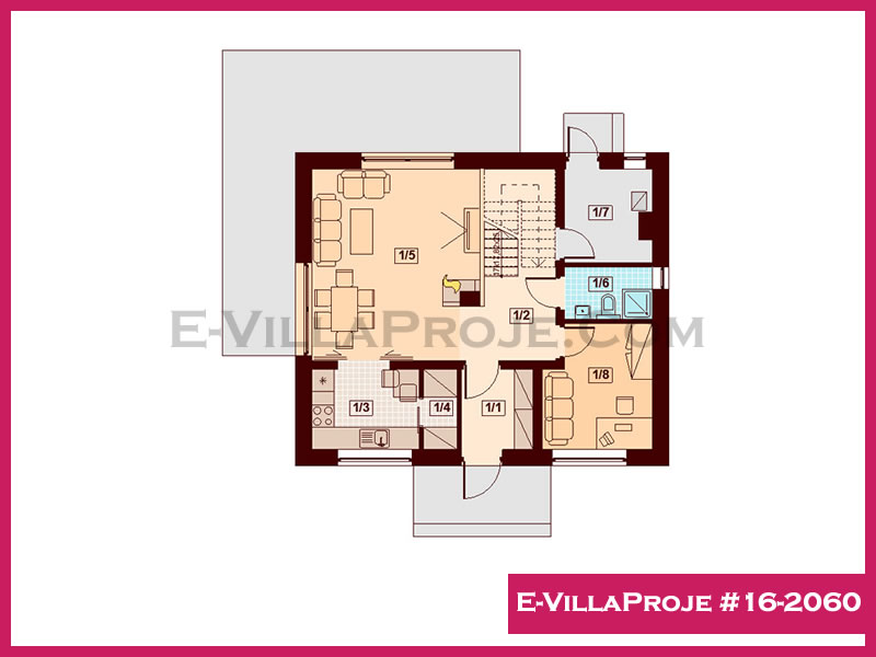 Ev Villa Proje #16 - 2060 Detay 2