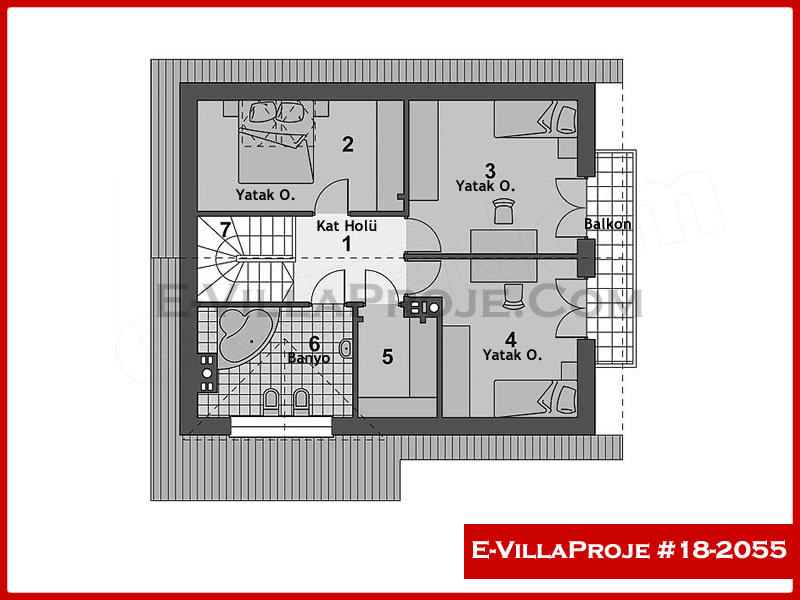Ev Villa Proje #18 - 2055 Detay 3