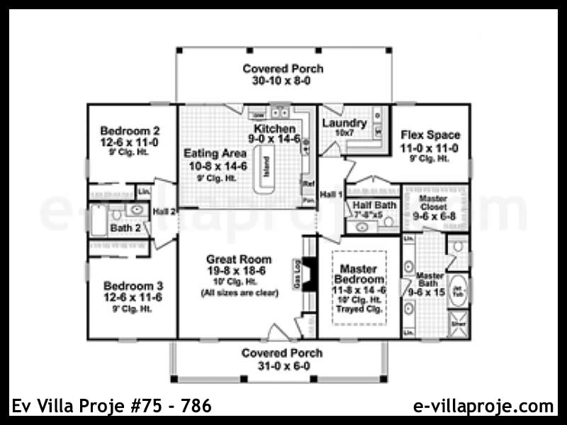 Ev Villa Proje #75 - 786 Detay 2