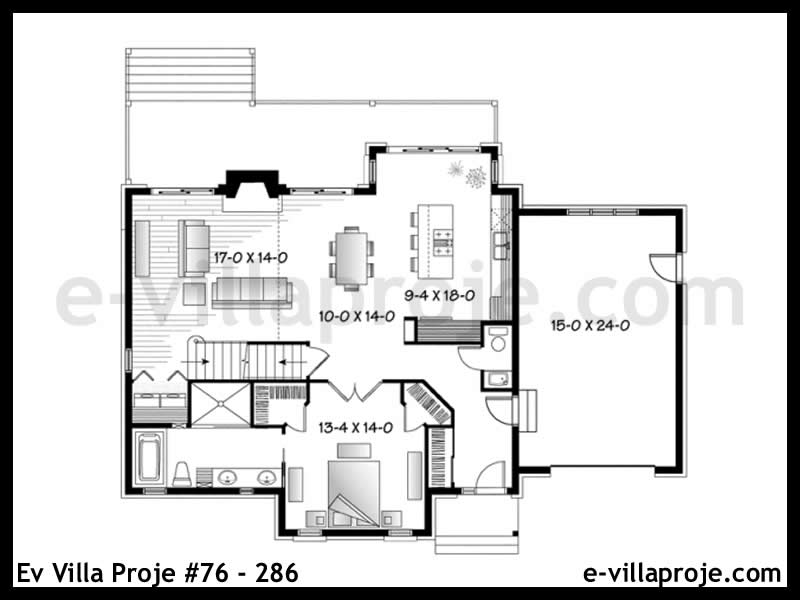 Ev Villa Proje #76 - 286 Detay 2