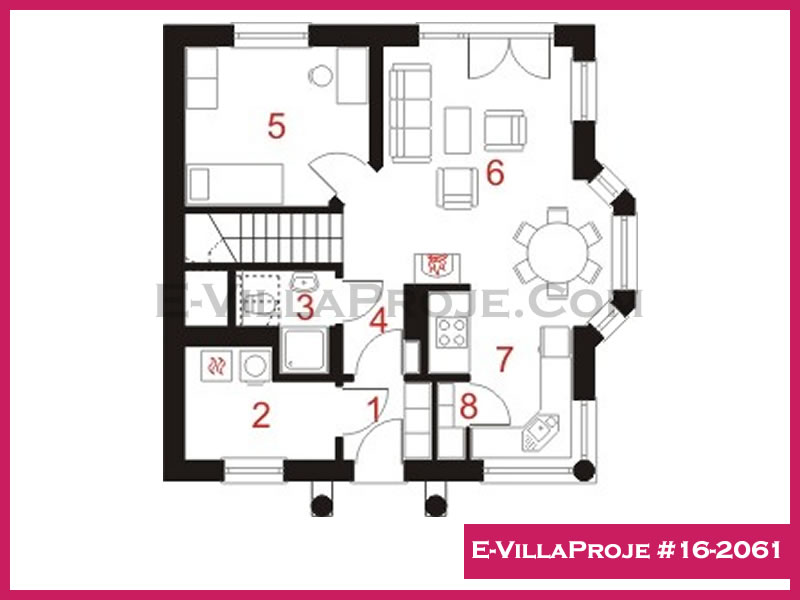 Ev Villa Proje #16 - 2061 Detay 2