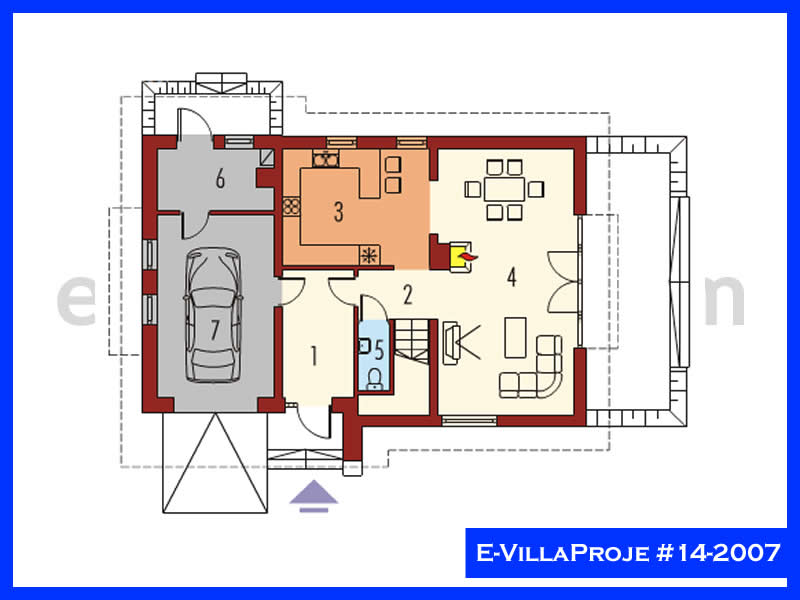 Ev Villa Proje #14 - 2007 Detay 2