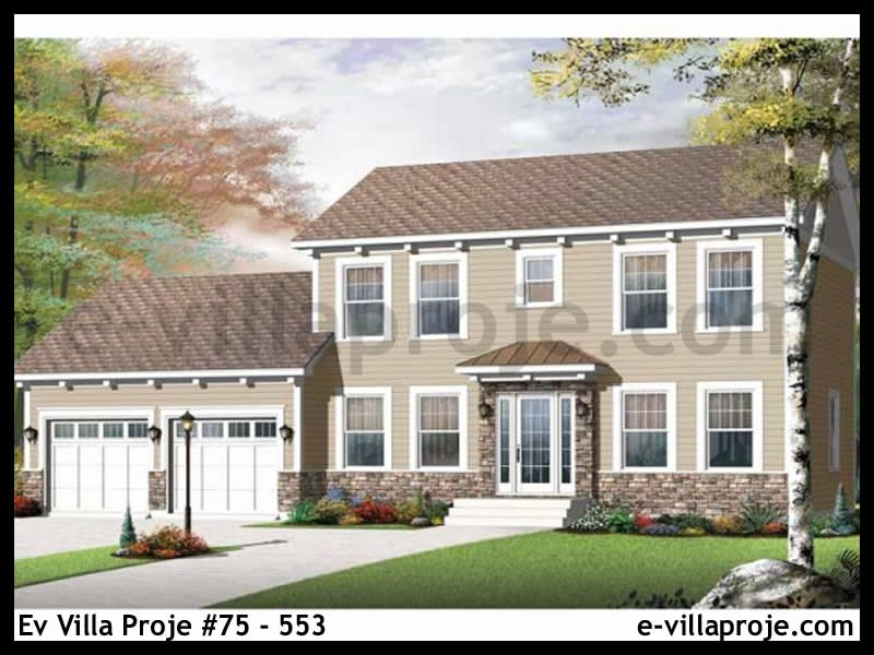 Ev Villa Proje #75 - 553 Çelik Villa