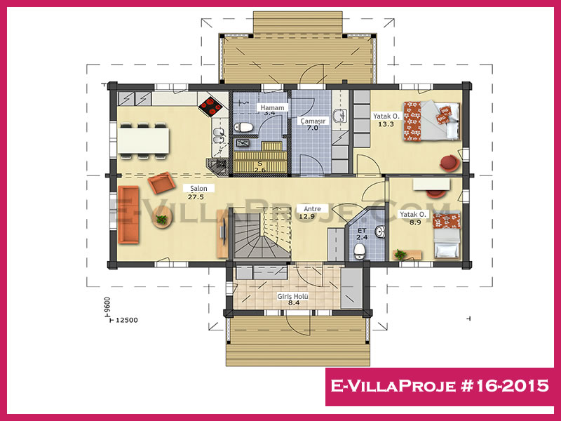 Ev Villa Proje #16 - 2015 Detay 2