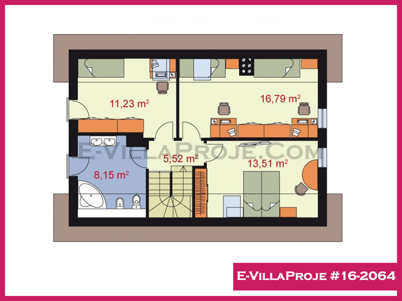 Ev Villa Proje #16 - 2064 Detay 3