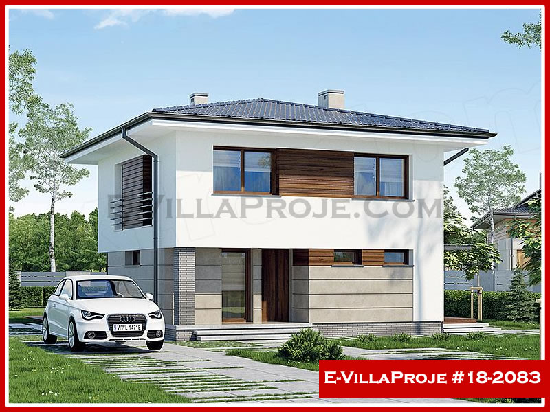 Erciş, Van Ev Villa Proje #18 - 2083 Anahtar Teslim Çelik Villa