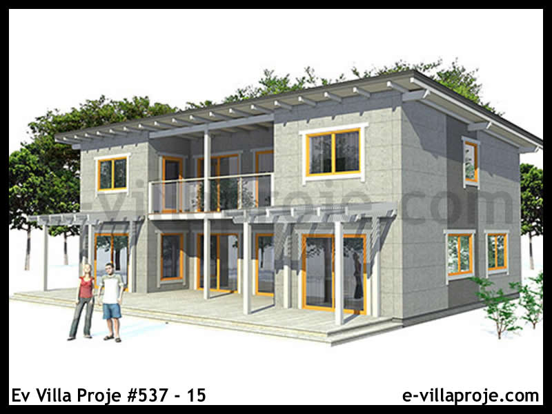 Mecitözü, Çorum Ev Villa Proje #537 â- 15 Anahtar Teslim Çelik Villa