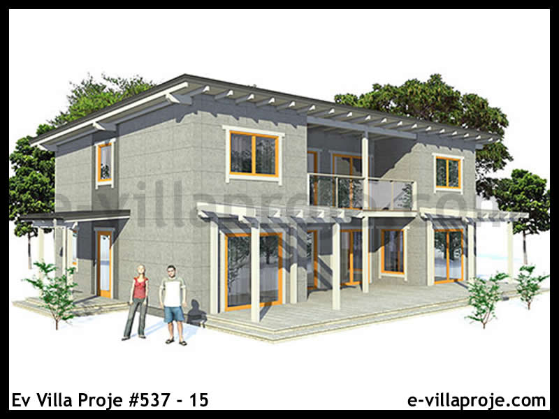 Ev Villa Proje #537 â- 15 Detay 4