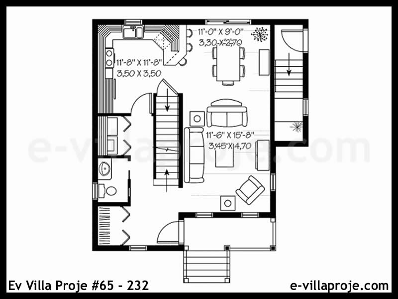 Ev Villa Proje #65 - 232 Detay 2