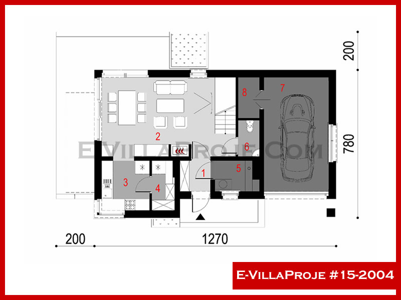 Ev Villa Proje #15 - 2004 Detay 2