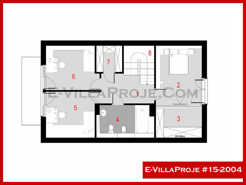 Ev Villa Proje #15 - 2004 Detay 3