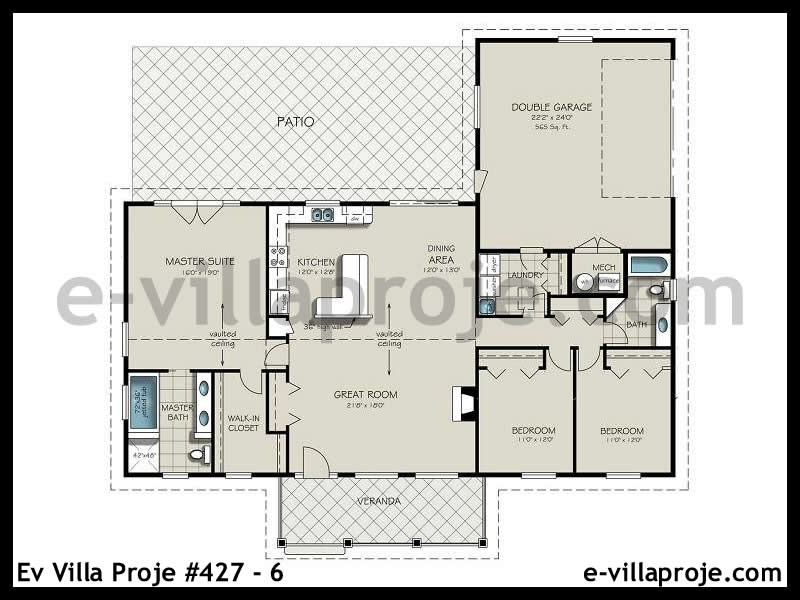 Ev Villa Proje #427 - 6 Detay 2