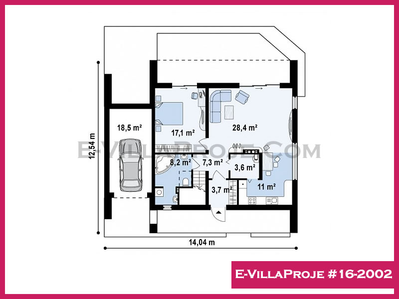 Ev Villa Proje #16 - 2002 Detay 2