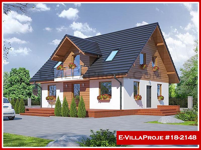 Merkez, Bolu Ev Villa Proje #18 - 2148 Anahtar Teslim Çelik Villa