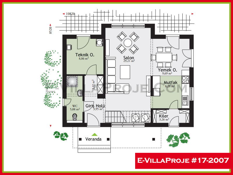 Ev Villa Proje #17 - 2007 Detay 2