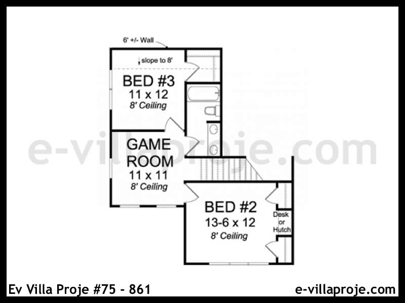 Ev Villa Proje #75 - 861 Detay 3