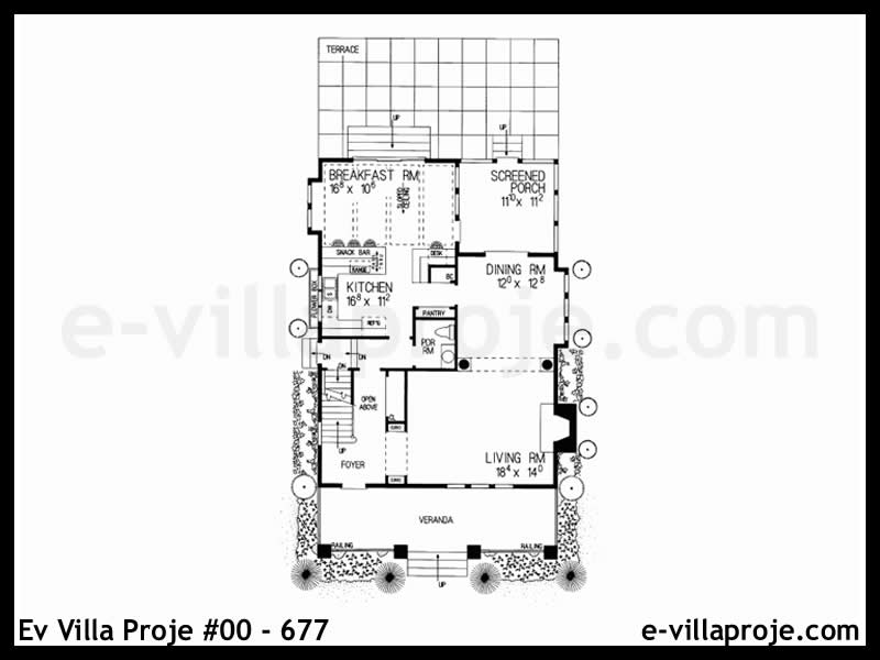 Ev Villa Proje #00 - 677 Detay 2