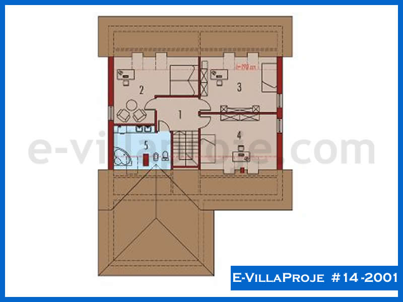 Ev Villa Proje #14 - 2001 Detay 3