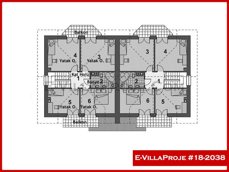 Ev Villa Proje #18 - 2038 Detay 3