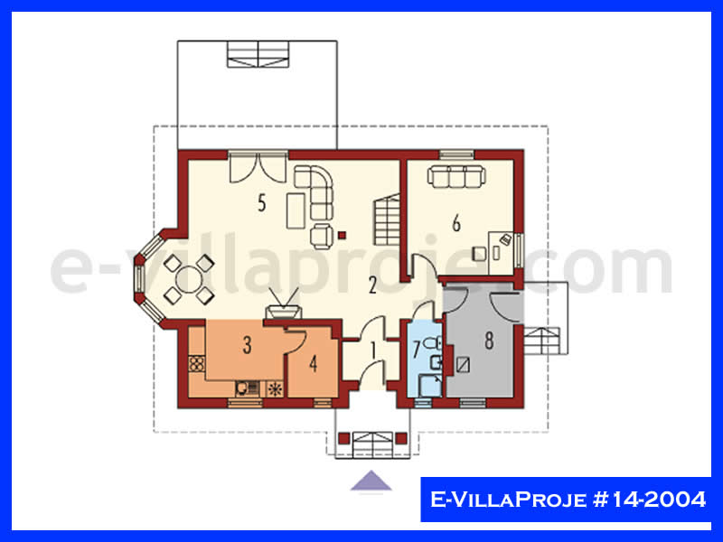 Ev Villa Proje #14 - 2004 Detay 2