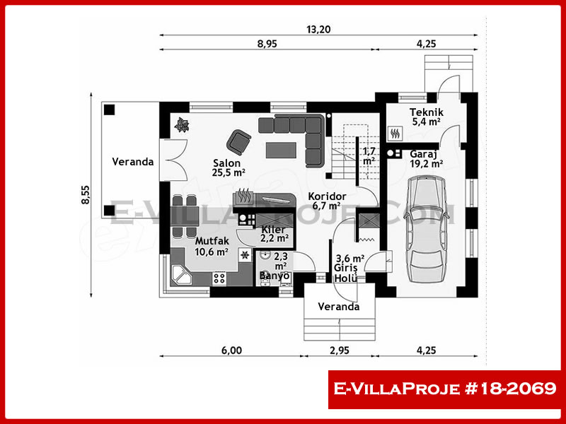 Ev Villa Proje #18 - 2069 Detay 2
