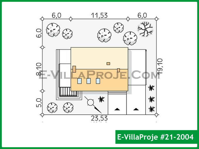 Ev Villa Proje #21 - 2004 Detay 10