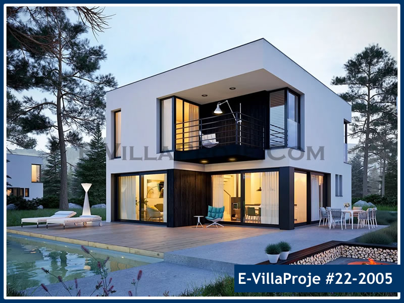Mecitözü, Çorum Ev Villa Proje #22 - 2005 Anahtar Teslim Çelik Villa