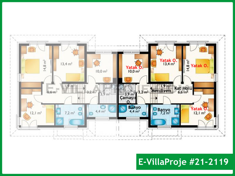 Ev Villa Proje #21 - 2119 Detay 3