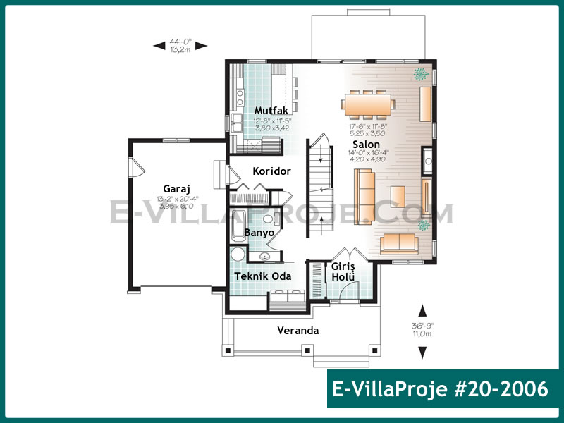 Ev Villa Proje #20 - 2006 Detay 2