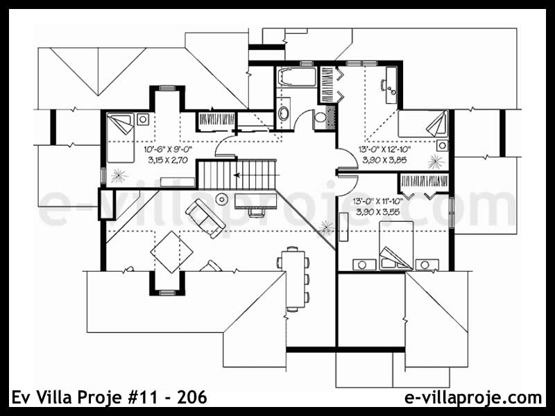 Ev Villa Proje #11 - 206 Detay 3