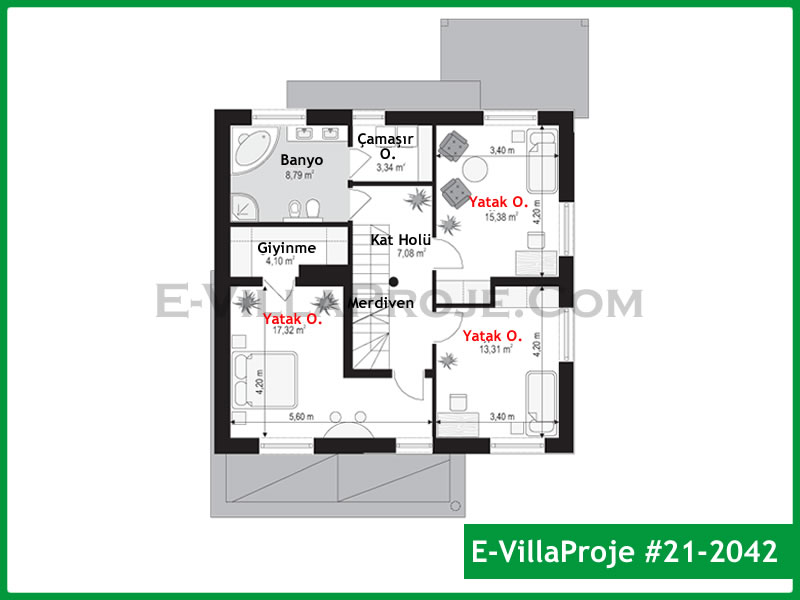 Ev Villa Proje #21 - 2042 Detay 3