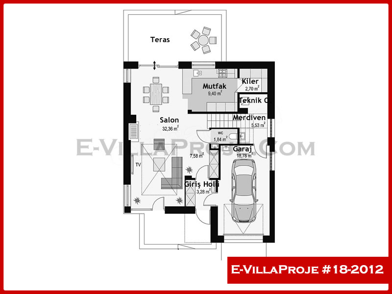 Ev Villa Proje #18 - 2012 Detay 2