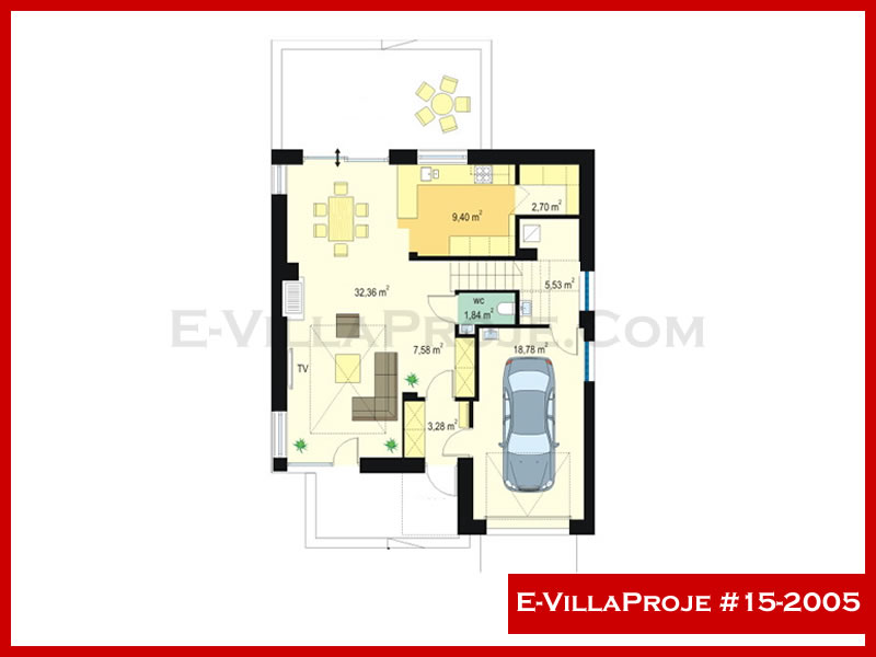 Ev Villa Proje #15 - 2005 Detay 2